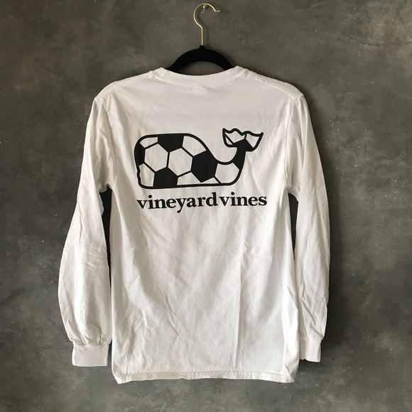 Vineyard Vines Long Sleeve Soccer Whale 